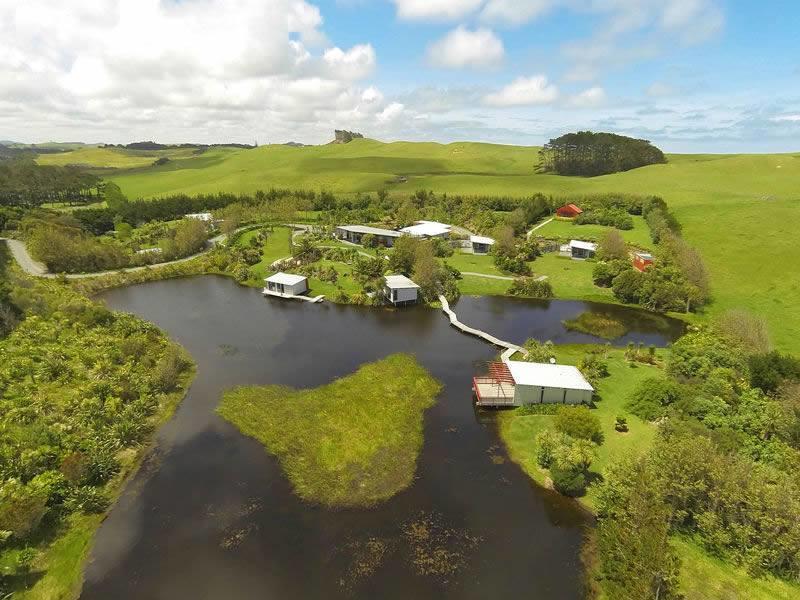 The Lakes - Kai Iwi Lakes Exclusive Retreat Kaihu Exterior photo